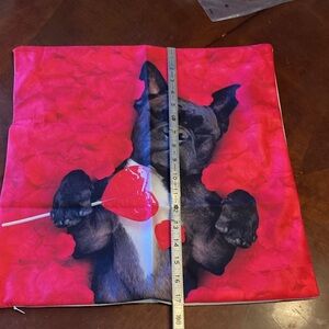 Beautiful Dog Print Cushion Cover Without Filler new 17/17
